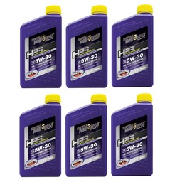 Royal Purple 31530 HPS Street Synthetic Motor Oil 5W30 Pack of 6 Quarts by Royal Purple