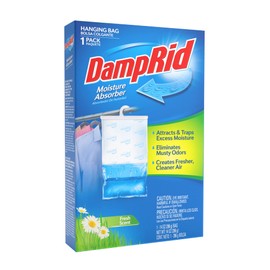 DampRid FG80 Fresh Scent Hanging Moisture Absorber ,6-Pack