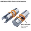 Maydahui Hand Shower Bracket Holder Universal Adjustable for Bathroom Slide