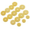 Jiayouy Pack of 16 Flute Pads Repair Kit Flutes Replacement