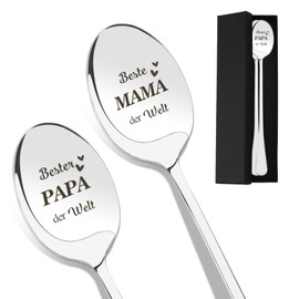 Spoon with Engraving Gift for Parents, Gift Ideas Parents, Mum and Dad Gift