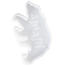 Uniquer Mama Bear Car Freshies Molds,Mothers Day Car Freshie Silicone Molds for Soap,DIY Handmade,Candle