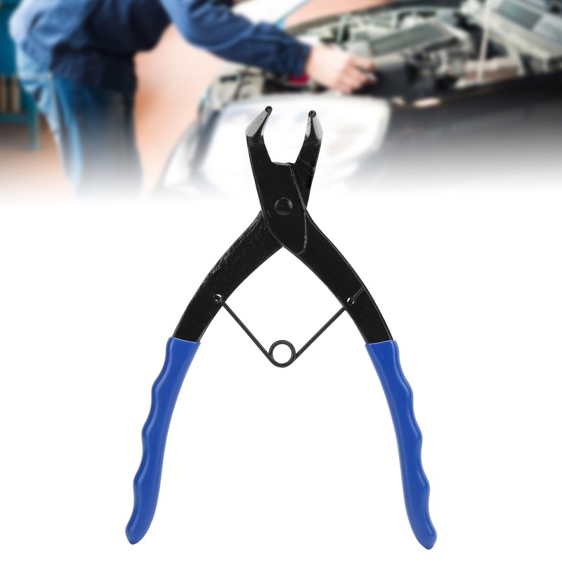Snap Ring Plier Extended 90° Internal Bent Nose Spring Loaded