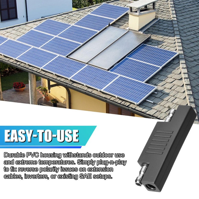 Usngsny SAE Polarity Reverse Adapter - Quick Disconnect SAE Connector
