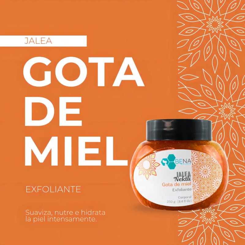 Exfoliante Facial Corporal Jalea Miel Suaviza E Hidrata Bena