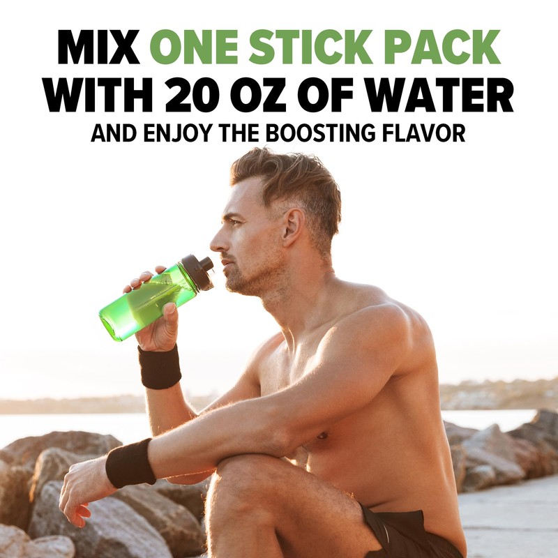 10X Health Hydration Packets Lemon Lime Electrolyte Drink Mix Liquid