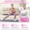 Berberine Patches Healthy Shape Support, Botanical Plant-Based Formula with Berberine,
