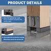 4x4 Post Base 10 PCS Post Bracket Inner Size 3.5"x3.5"