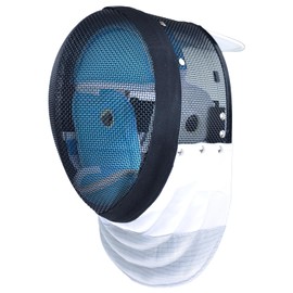 Fencing Mask - Foil Fencing Mask 350N - Foil Fencing Helmet with Removable Lining - CE Certified Fencing Protective Gear (Removable Lining, Small)