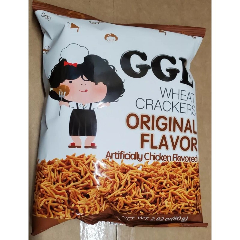 GGE Wheat Crackers Original Chicken Flavor Ramen Noodle Snack