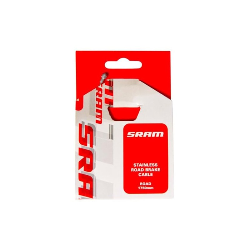 Sram Unisex - Adult Road Single Brake Cable, Silver, 1750