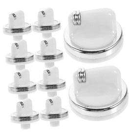 TEHAUX 3sets Water Replacement Parts Stove Knob Control Valve Knob Easy Install 10pcs*3