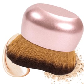 Large Self Tanning Brush, Kabuki Brush for Body And Face,Body Makeup Brush for Tan Application,Blusher Brush,Fake Tan Tanning Perfector for Leg Arm Makeup & Bronzer,Suncreen Applicator (pink)