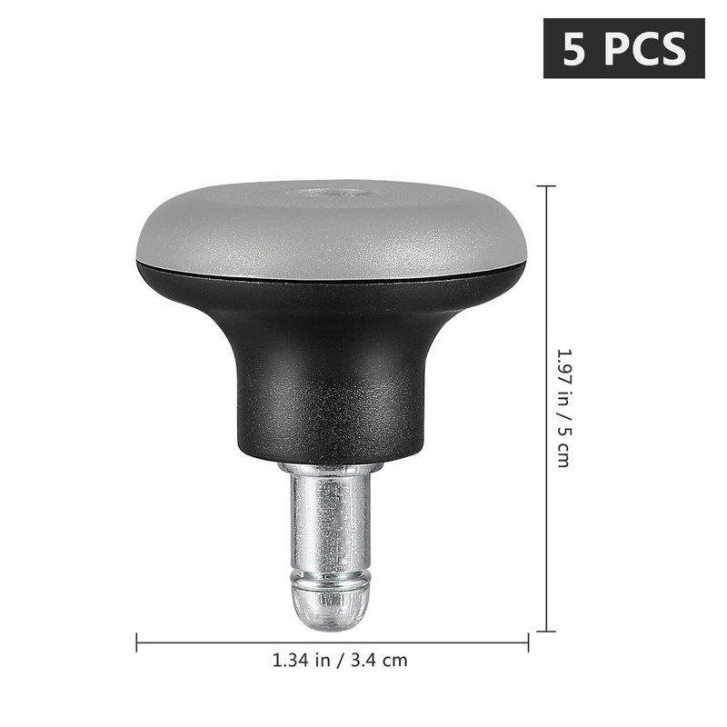 Wheels to Fixed Stationary Castors Chair Casters 5pcs Office Chair