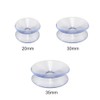 10 Pack Double Sided Suction Cups, Clear Suction Cups, Glass
