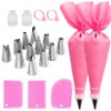 2 Pack Cake Decorating Kit, 12-Piece Set with Reusable Piping