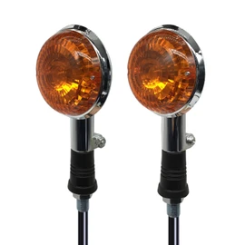 2Pcs Motorcycle Turn Signals Light Compatible With Yamaha XV400 650 1100 Yamaha V Star 650 1998-2004 Virago 1000 1984-1985 Virago 1100 1986-1999 Virago 250 1995-2006