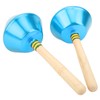 2Pcs Sand Hammer Instrument Percussion Shaker Orff Preschool Children's Perform