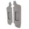 FILFEEL 2Pcs Car Sun Visor Cover, PU Leather Stylish Look