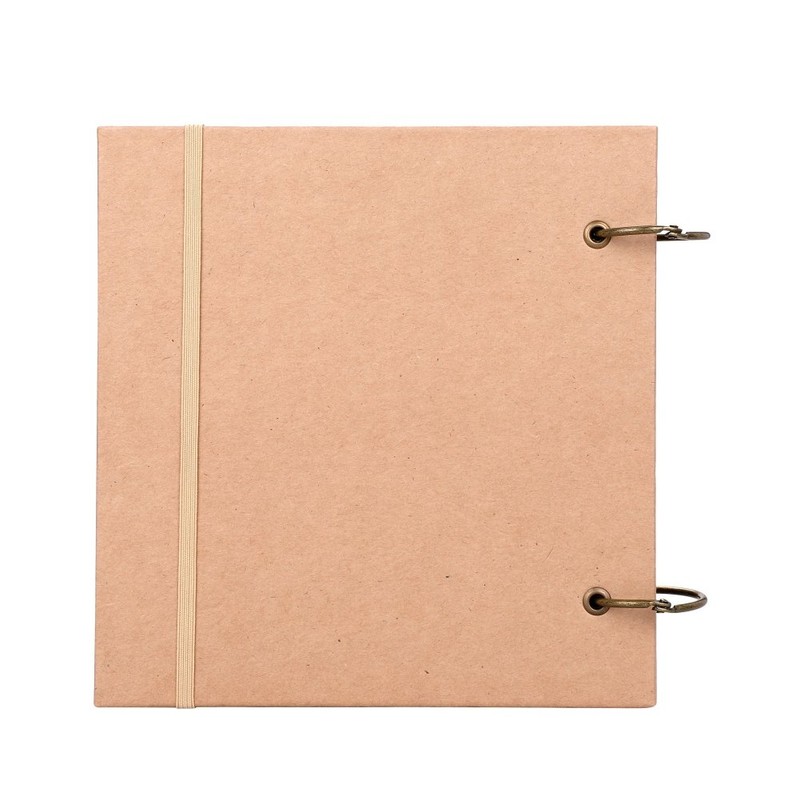 Square Sketchbook Loose Leaf Sketchbook Artist Landscape Notebook Blank Ring