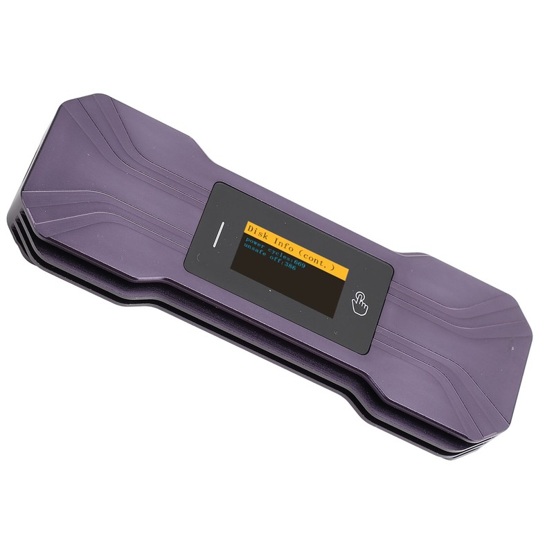 SSD Enclosure M.2 NVMe Visual Smart Mobile External Case 10