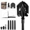 Zune Lotoo Tactical Shovel Survival Tool, 18 in 1 Small