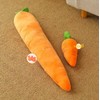 Giant 29.5'' Anxiety Relief Carrot Plush for Dogs - Squeaker