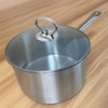 BESTonZON Pot Lid Handle Stainless Steel Universal Replacement Lid Knob