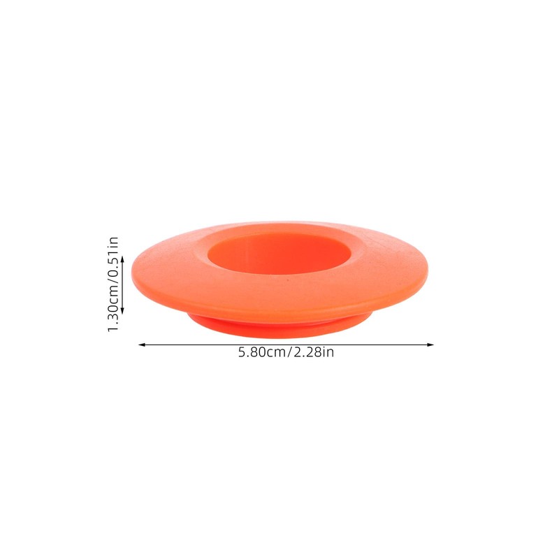 FOYTOKI Kayak Drip Rings 4Pcs Waterproof Sealing Rings 2.28In Lightweight