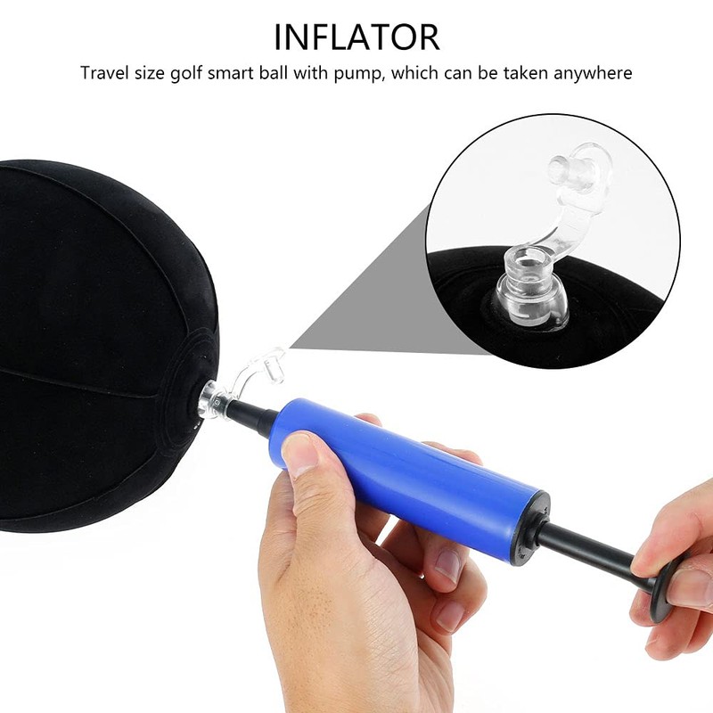 Golf Swing Training Aid Ball,Inflatable Tour Striker Ball Aid Beginner