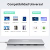 UGREEN Revodok USB C Hub,5 en 1 Adaptador de Aluminio