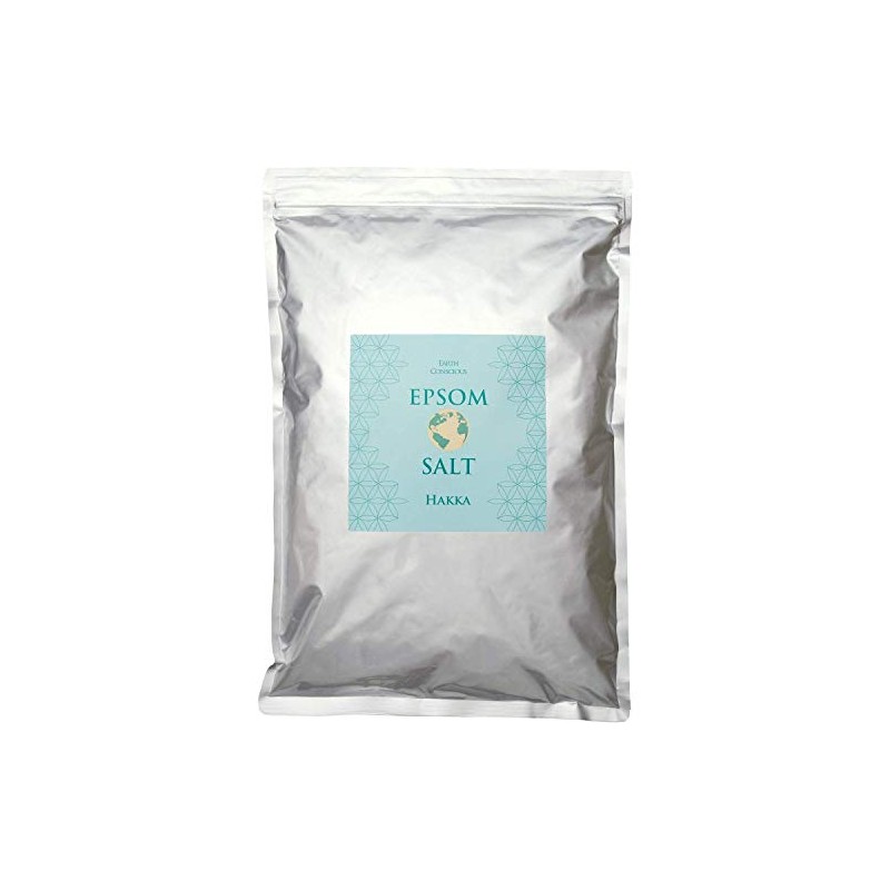 Earth Conscious Epsom Salt, Natural Japanese Peppermint (800 g/8 Doses)