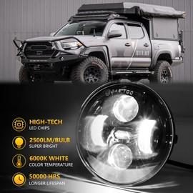 Riasdy - Juego de luces LED antiniebla compatibles con Tacoma 2005-2011, Solara 2004-2006, Sequoia 2008-2015, Tundra 2007-2013