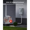 SURAIELEC 30 Amp Fused AC Disconnect Box, Outdoor Pull-Out Switch