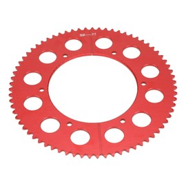GREHUA #35 Chain 71 Tooth Split Sprocket for Predator 212cc 196cc 6.5hp 7.0hp Coleman CT200U BT200X CT100U TrailMaster MB200 MegaMoto B212 Motovox Doodlebug Baja Mini Bike Go Kart Cart Parts Aluminum