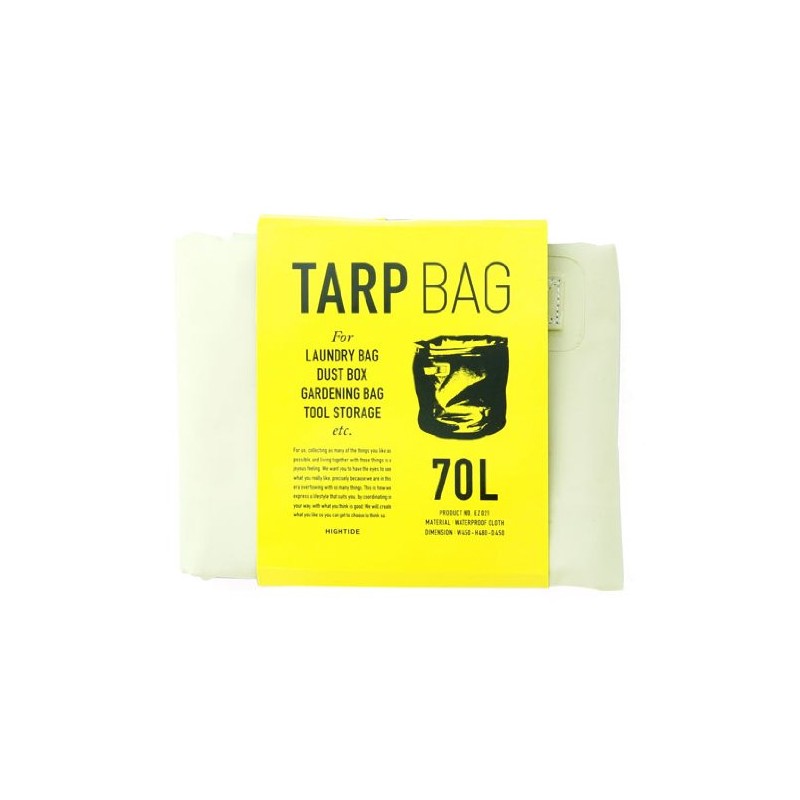 Tarp Bag Round Large Light Blue