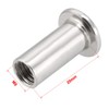 sourcing map 10pcs M8 x 20 mm Rivet Hex Socket