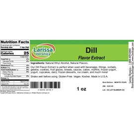 Dill Flavor Extract (1 oz, ZIN: 529145) - 3 Pack