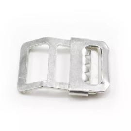 trivantage {2 Pack} Military web tongueless Buckle Type 1, 2 and 3 1" Cadmium-Plated Steel