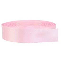 25 Yards / 23Meters of Satin Ribbon 12mm, for Tying Gifts, Sew, Party, Bows, Crafts Apron Decorations, Dress, Events. Many Colours Buy Any 3 Colours & GET 1 Free (Light Pink)