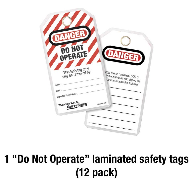 Master Lock 1457E410KA Lockout Tagout Group Lockout Kit