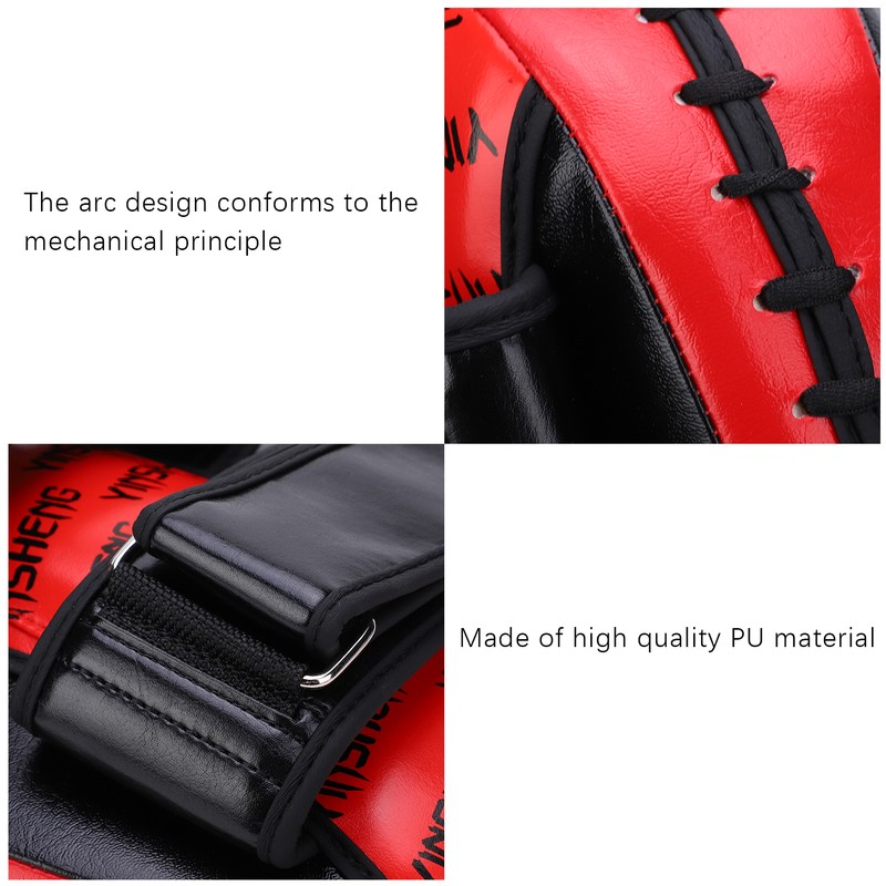 Durable PU Arc Kick Pad Training Foot Target for Boxing