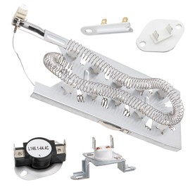 MED7230HW0 Dryer Heating Element Kit Compatible With Maytag MED9700SQ0 MED7230HC2 MED7230HW2 MED7230HW1 MED8200FC2 MED8200FW1 MED8200FW2 MED8230HC0 MED8630HW1 MED9600SQ0 MED9700SB0