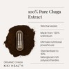 KIKI Health Organic Chaga Mushroom Capsules – 50% Polysaccharides –