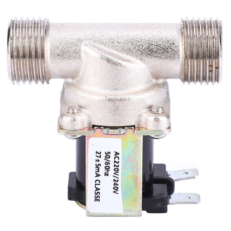 AC220/240V G1/2 NC Brass Electric Solenoid Valve Normally Closed Water