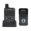 AGJ Wireless Doorbell Black, Full Duplex Two Way Intercom Hand-Free