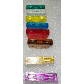 8 Piece Auto Std. Blade Fuse Assortment (3A, 5A, 7.5A, 10A, 15A, 20A, 25A, 30A)
