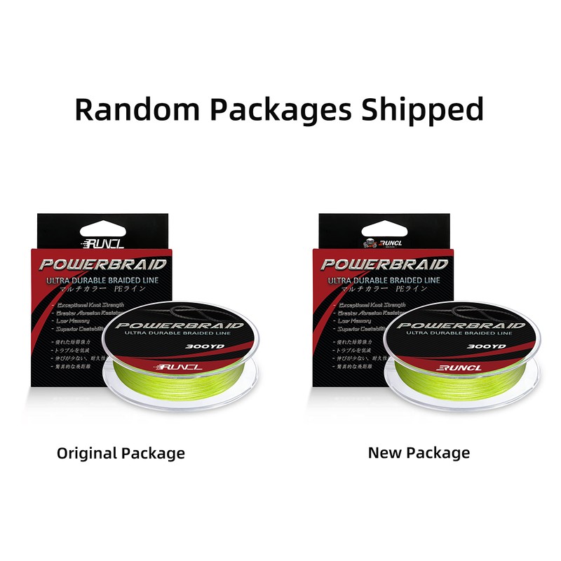 RUNCL PowerBraid Braided Fishing Line, Ultra Durable Braided Line 4