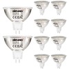 DiCUNO GU5.3 LED Bulbs 5 W, Replaces 50 W Halogen