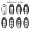 Cute Cartoon Car Key Protection Cover - Black